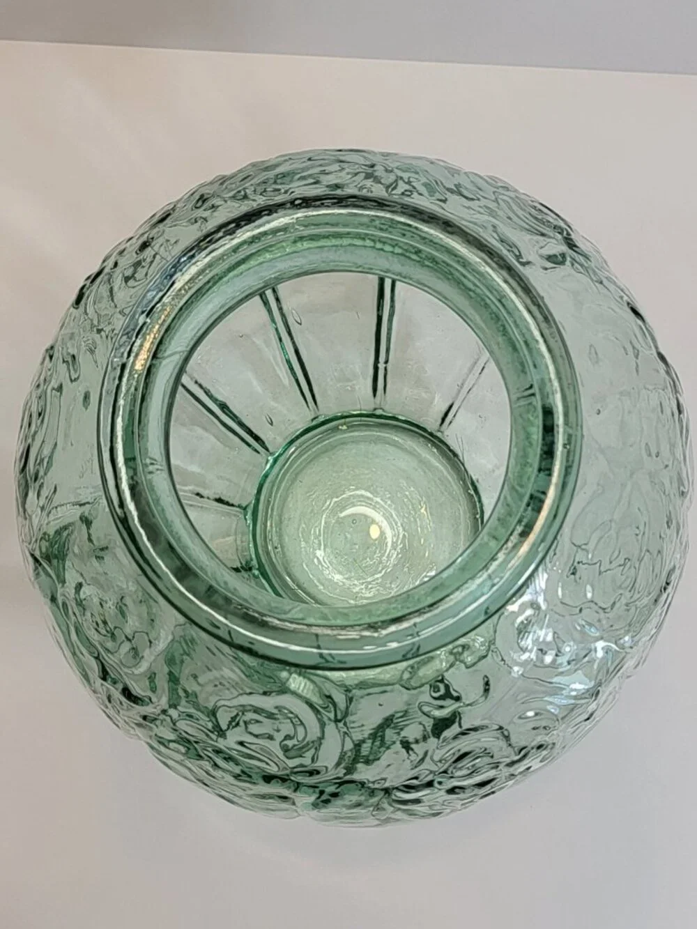 Niemen Stolle‎ Vintage Art Deco Large Vase Transparent 1920-1949 Poland